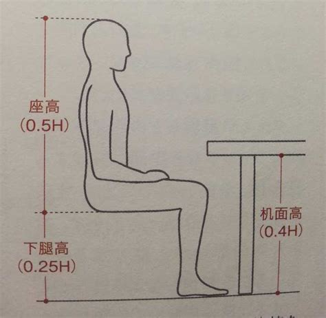 椅子跟桌子高度|桌高计算器 